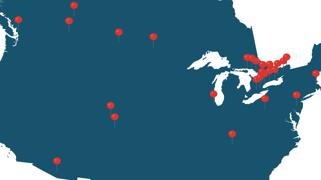 Dental Temping Locations